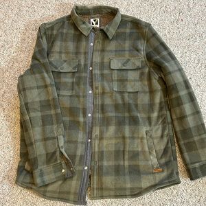Voyager heavier fleece shirt jacket
